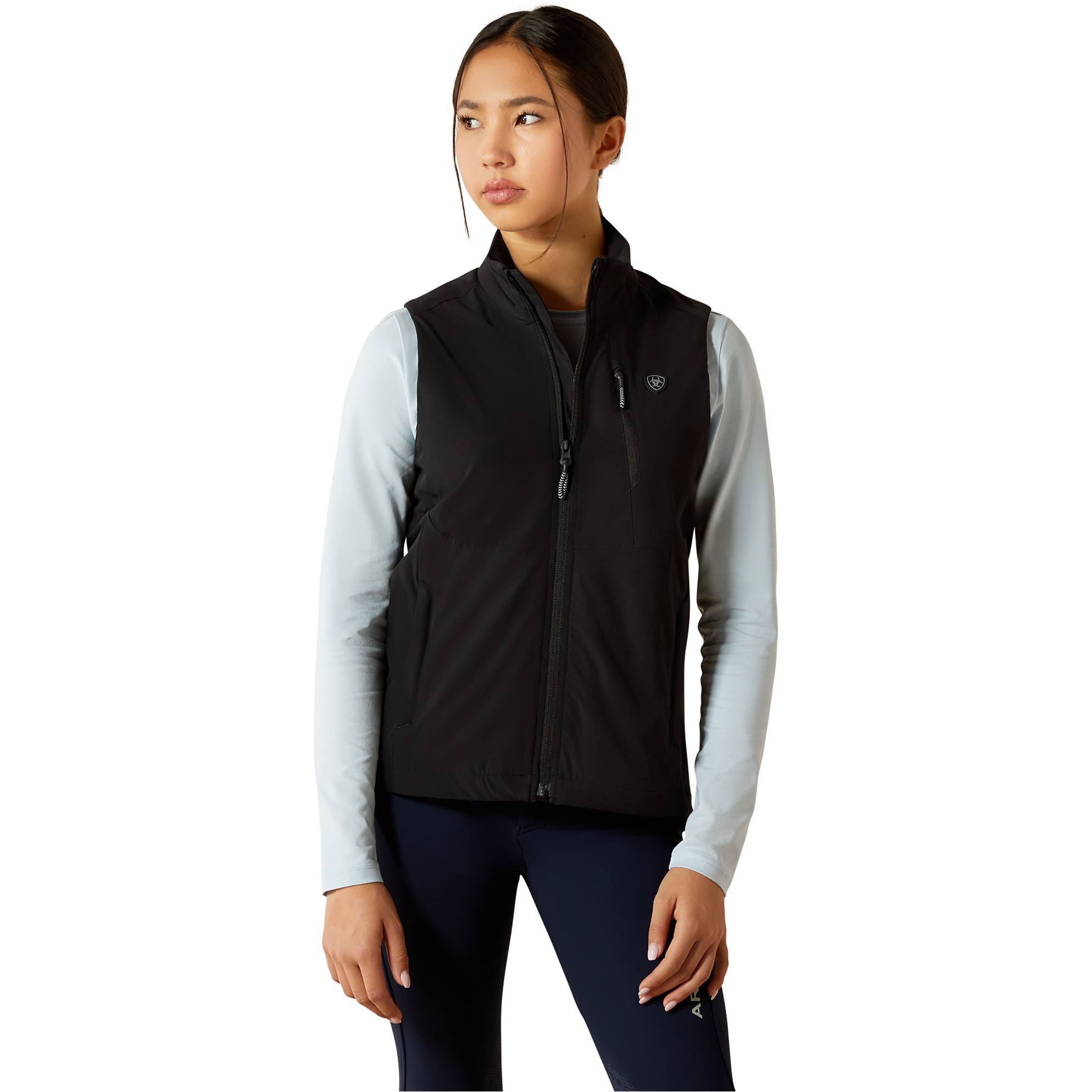 2025 Ariat Junior Rion Stretchshell Vest 10062434 - Black